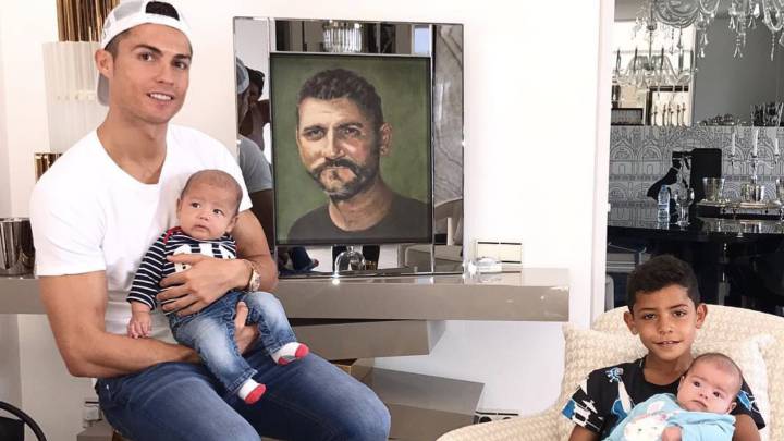 Cristiano Ronaldo rinde homenaje a su padre. Foto: Instagram