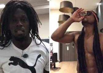 Evra se transforma en Bob Marley inspirado en Usain Bolt