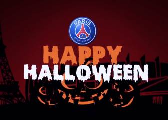 El PSG felicita Halloween asustando a sus jugadores
