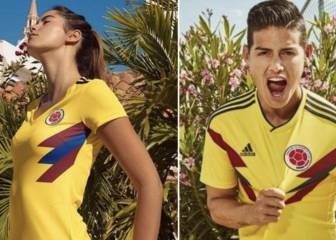 Miss Colombia used for Adidas shirt launch angers team