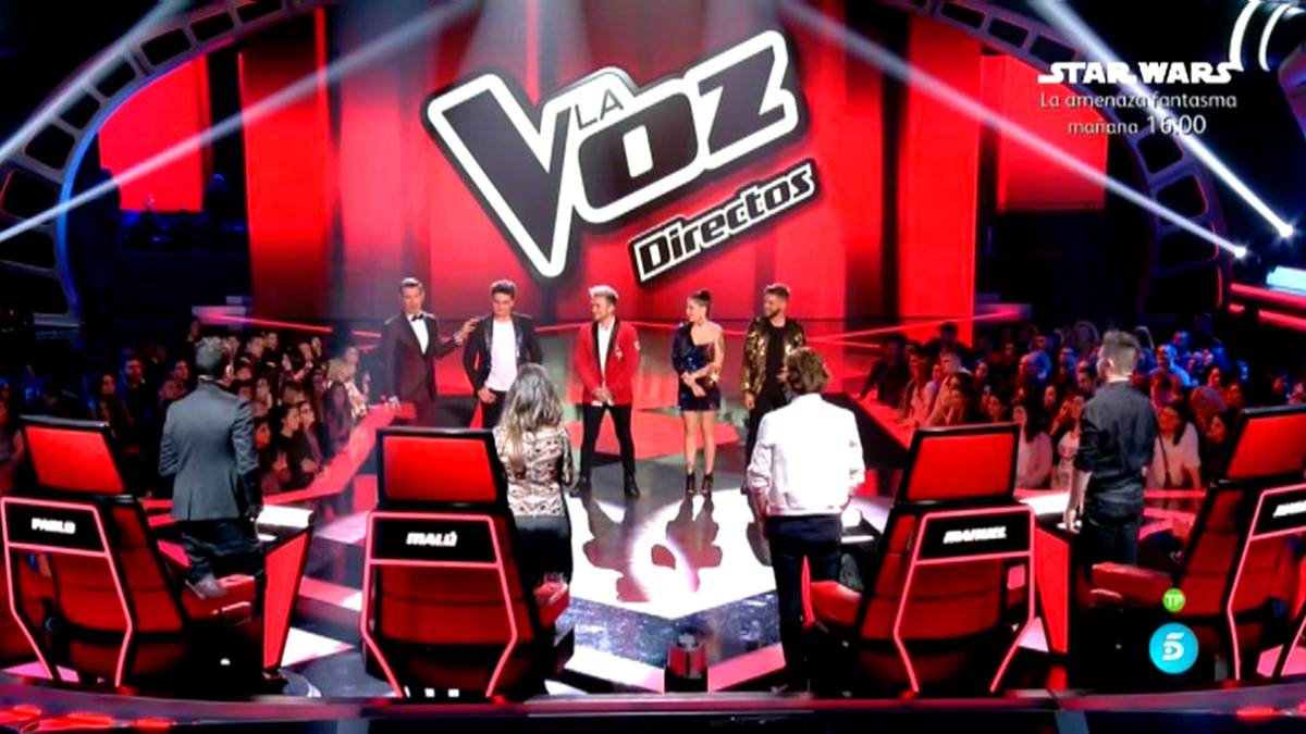La Voz ya tiene a sus cuatro finalistas en Telecinco