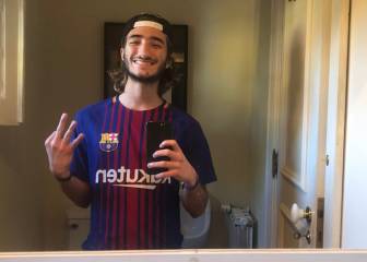 El hijo de Mourinho celebra la victoria del Barça y se burla del Madrid