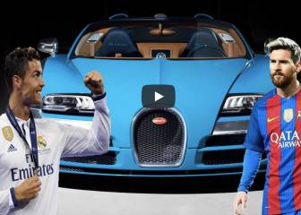 Messi vs Cristiano: el video que compara los autos de los cracks