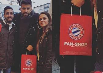 Gerard Piqué visita por sorpresa Múnich