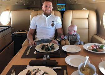 Conor McGregor y su lujoso vuelo destino Ibiza