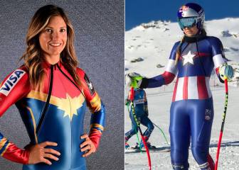 USA viste a sus esquiadoras de superhéroes en los JJOO