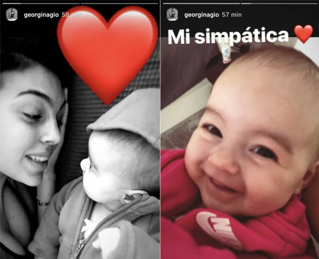 Georgina Rodríguez muestra el lado más simpático de la ...