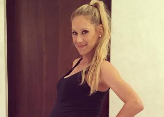 Anna Kournikova embarazada de 37 semanas. Foto Instagram @annakournikova