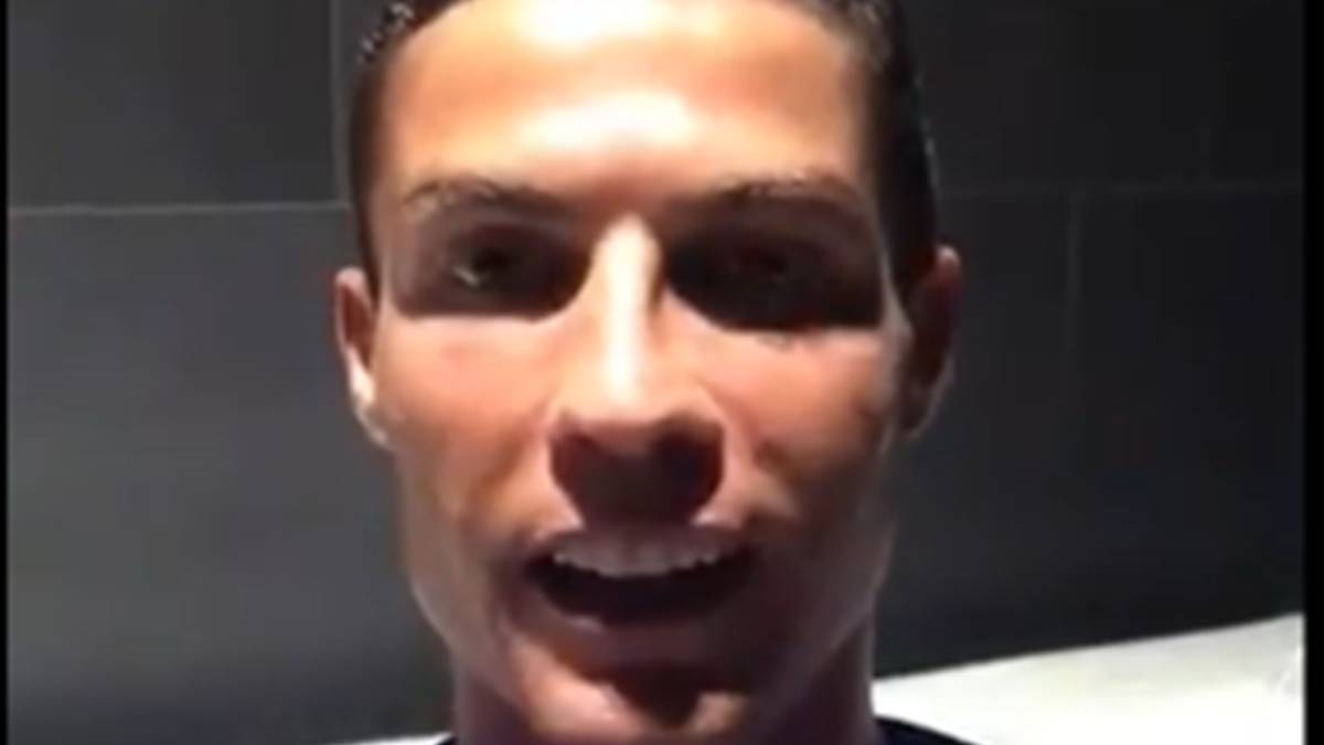 El gesto de Cristiano con un niño que sufre un paro 