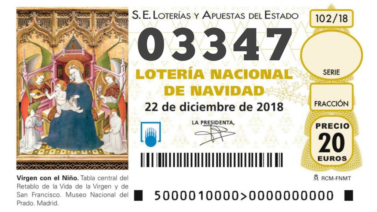 Donde esta este numero de loteria de navidad