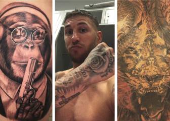 Los tatuajes más grandes y más raros de los futbolistas: Neymar, Sané, Icardi...
