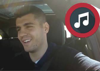 Morata ha caído en la moda musical: esta es la canción le pone a sus hijos en el coche