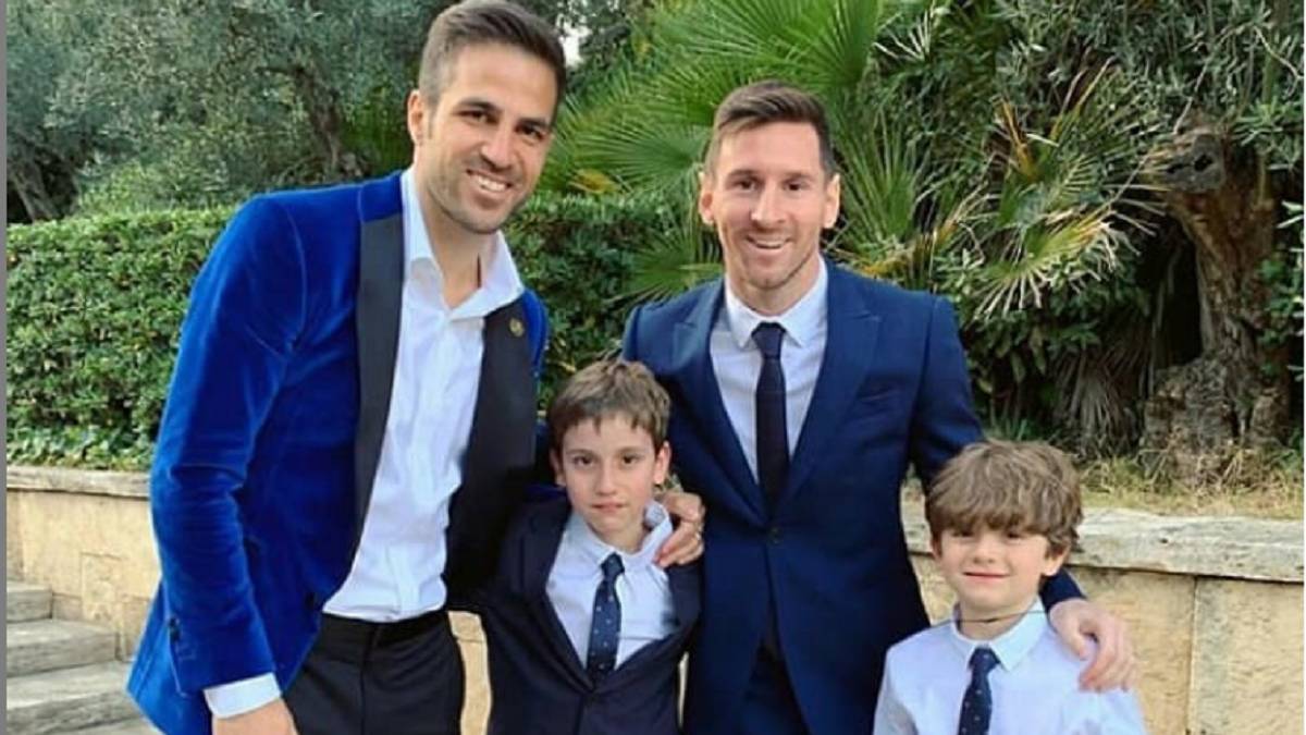 Messi Y Su Familia Invitados De Lujo En La Fiesta De Bautizo De Los Hijos De Fabregas As Com