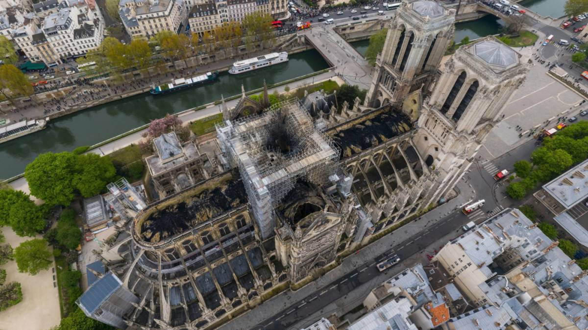 Las Imágenes Más Impactantes De Notre Dame En 360 Después Del Incendio 6840