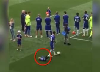 El vídeo con el que Hazard 'se pasó Twitter' hace 3 años: atentos a su hijo