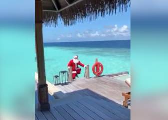 La locura navideña de Evra en un lugar paradisíaco: ver y volverlo a ver repetido para creer