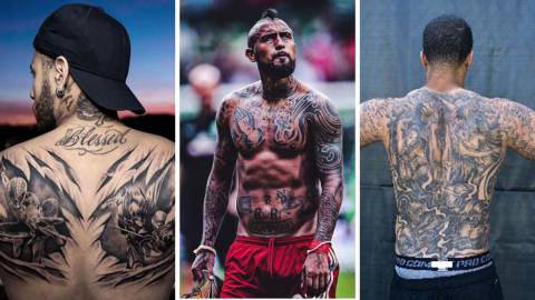 Los tatuajes más impresionantes que lucen los deportistas