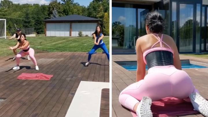 Georgina revienta Instagram con este vídeo entrenando twerk
