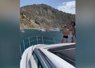 El peligroso movimiento de Marcelo en un barco mientras disfruta sus vacaciones