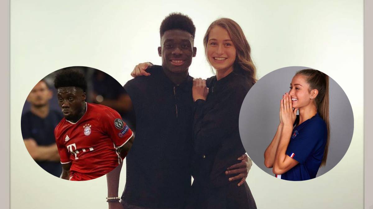 Alphonso Davies y su partido más especial su novia es delantera del