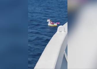 Rescate de una niña de 4 años que fue arrastrada por el mar