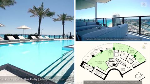 Así es la lujosa casa de Messi en la \'Torre Porsche\' en Miami: el plano del piso es alucinante