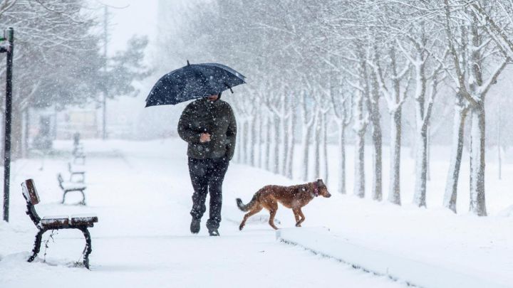 Las imágenes de las nevadas caídas en España