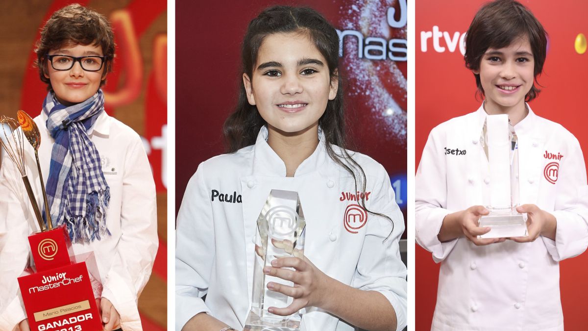Así han cambiado todos los ganadores de 'MasterChef Junior' - AS.com