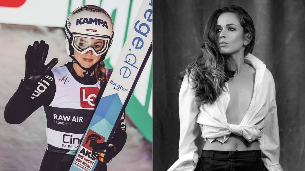 A skier poses naked in 'Playboy' to 