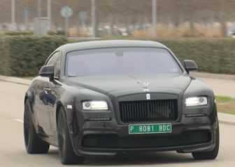 Courtois lo volvió a hacer: su espectacular Rolls-Royce de más de 300 mil euros
