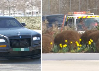 La grúa irrumpe y se lleva el Rolls-Royce de 300.000€ de Courtois