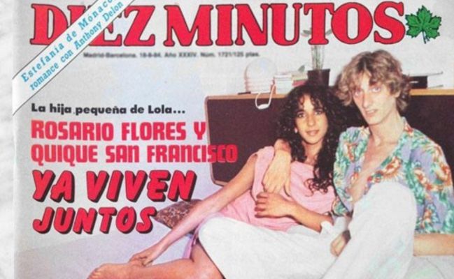 Murciélago Intención Permanentemente Quique San Francisco y Rosario Flores, una gran historia de amor destruida  por las drogas - Tikitakas