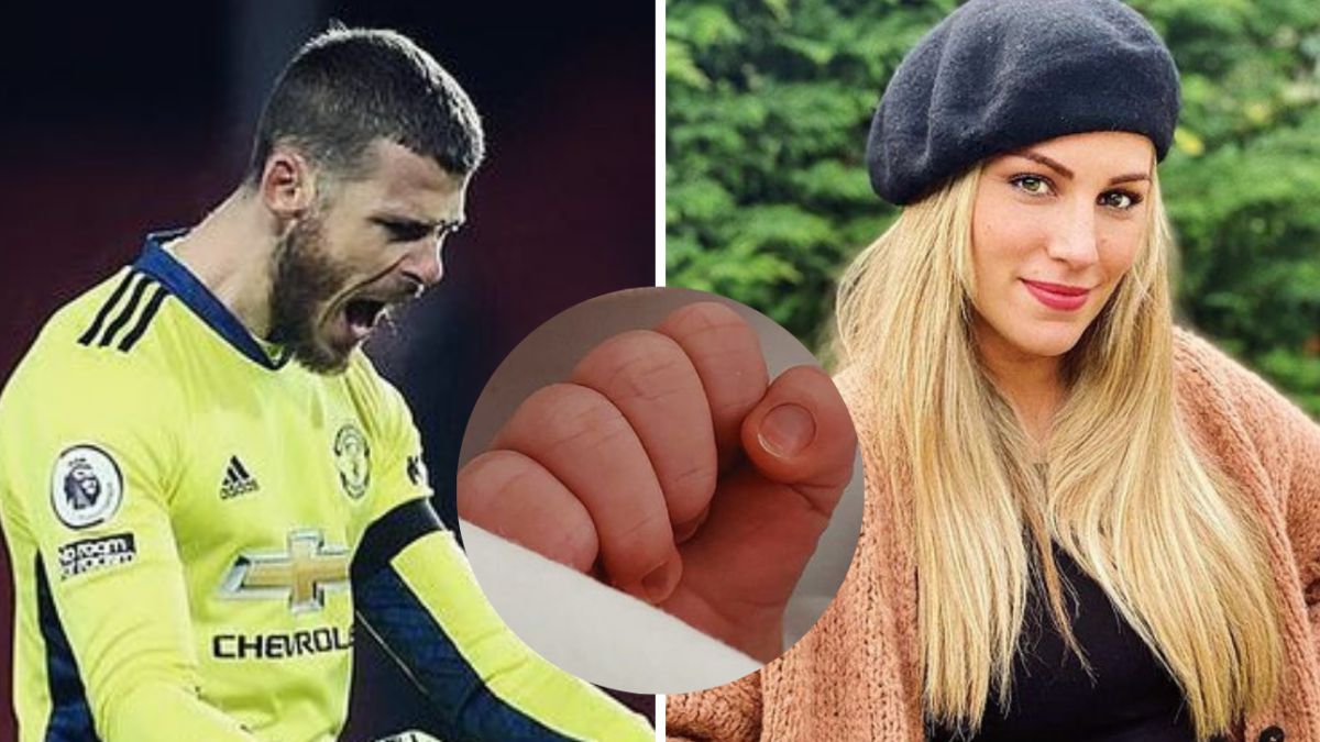 David de Gea announces the birth of his first daughter with Edurne and the name causes a sensation