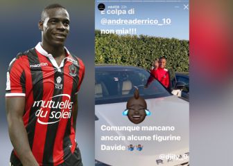 La broma viral de Balotelli al carro de un compañero