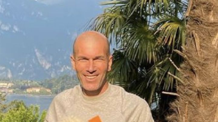 Primera foto de Zidane tras dejar el Madrid con un mensaje