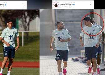 Las fotos de Jordi Alba y Morata que han dado que hablar en redes