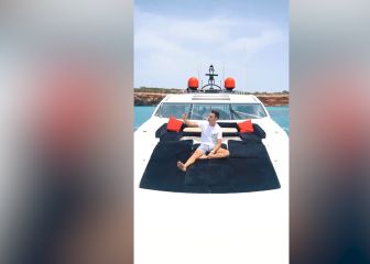 Reguilón arrasa en Instagram con este video sobre sus lujosas vacaciones en Ibiza