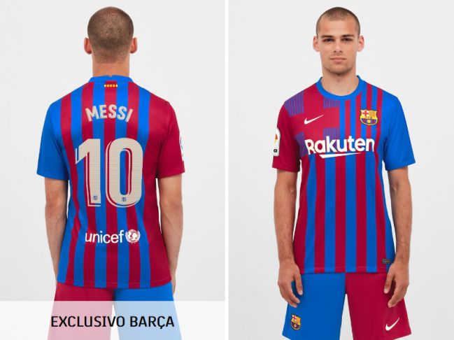 Con Messi de modelo, así es la tercera camiseta del Barcelona, TUDN La  Liga