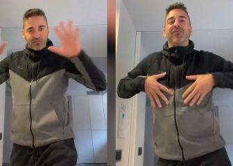 El surrealista vídeo de Navarro en TikTok junto a su hija que está desatando las risas