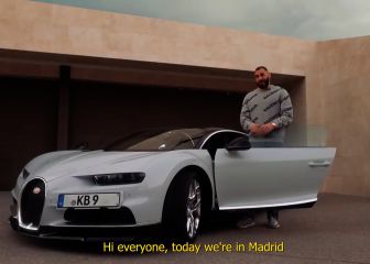 Benzema saca a la luz toda su colección de carros y detalles