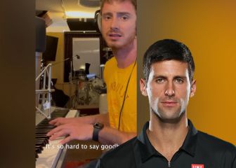 Comediante australiano le hace una canción a Djokovic