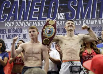 Canelo Álvarez da el grito con KO sobre Liam Smith