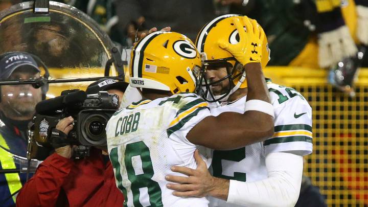 Aaron Rodgers retoma su nivel en triunfo de los Packers