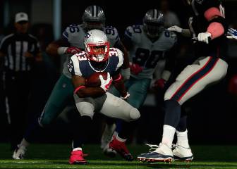 Dion Lewis volvería a entrenar con los Patriotas