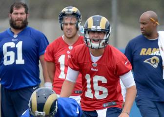 Qué hay detrás de la suplencia de Jared Goff en los Rams