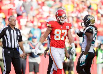 Travis Kelce es expulsado por 'doble amarilla' por protestar