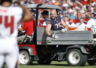 Parte de guerra #10 NFL: Los Bears pierden a Kyle Long