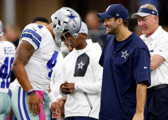 Jerry Jones alaba la buena relación entre Prescott y Romo