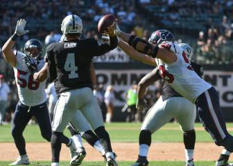 Cómo y dónde ver el Oakland Raiders – Houston Texans de la NFL: horarios y TV online