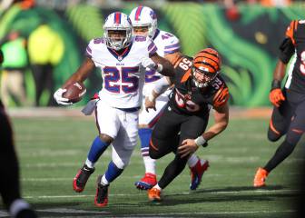 Los Bills, sin McCoy, corren por encima de los Bengals